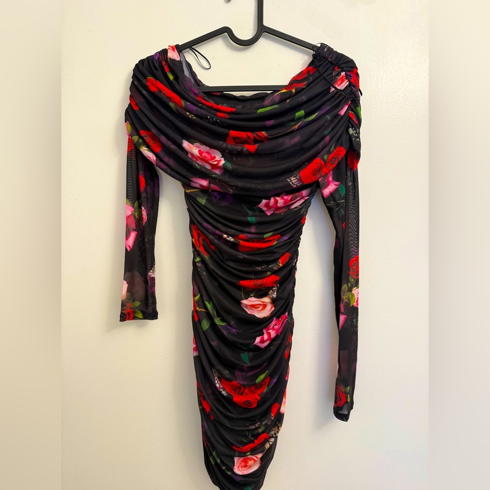 AFRM SIZE S dress flowers